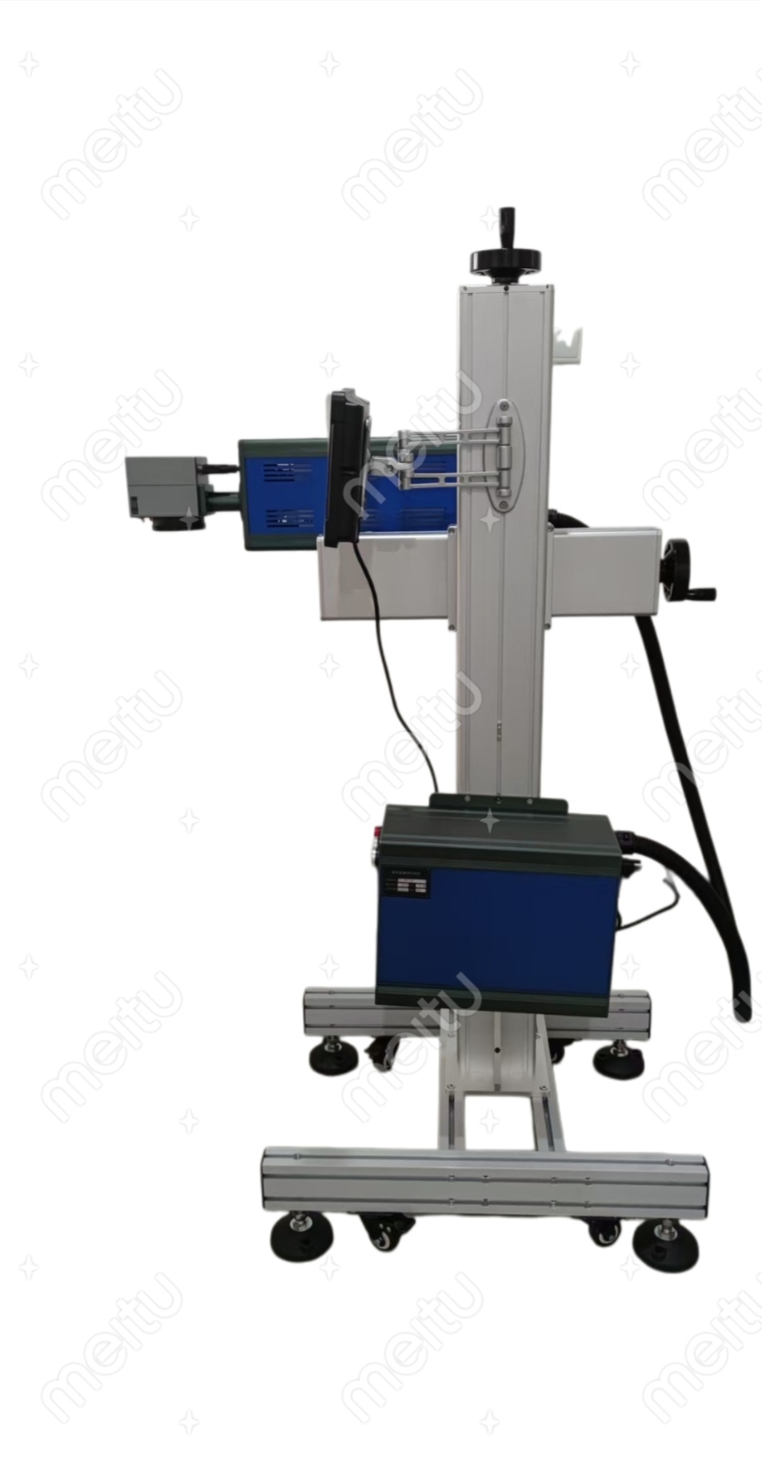 fiber laser coder for metal engraving